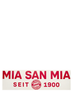 Наклейка на автомобильное стекло Mia san mia