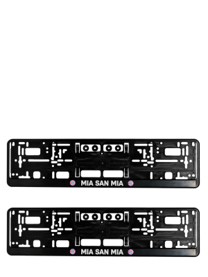 Рамка для номера 3D, 2 шт.
