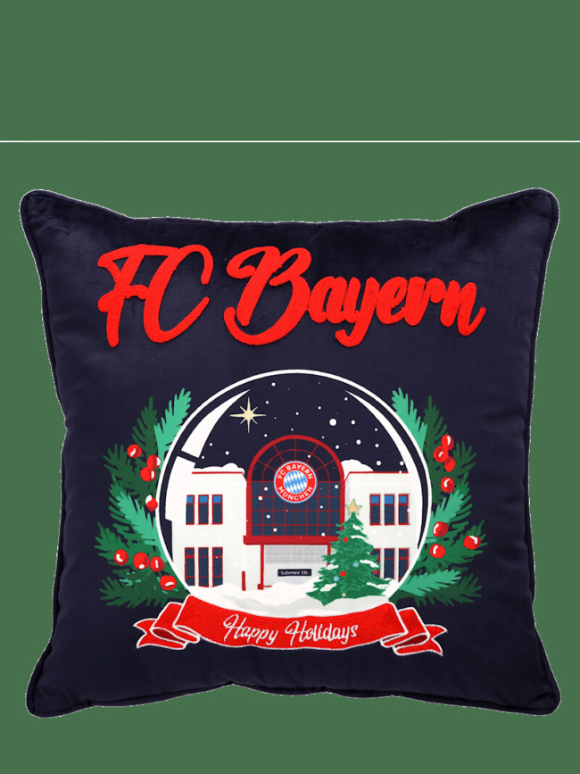 Бархатная подушка зима 40х40 см.